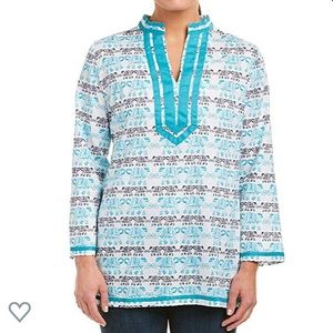 Tracy Negoshian Elephant Tunic top